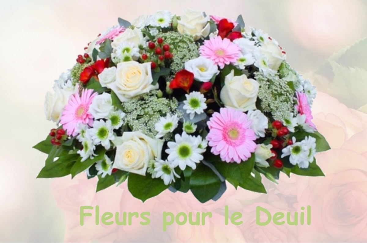 fleurs deuil FONTAINE-HEUDEBOURG